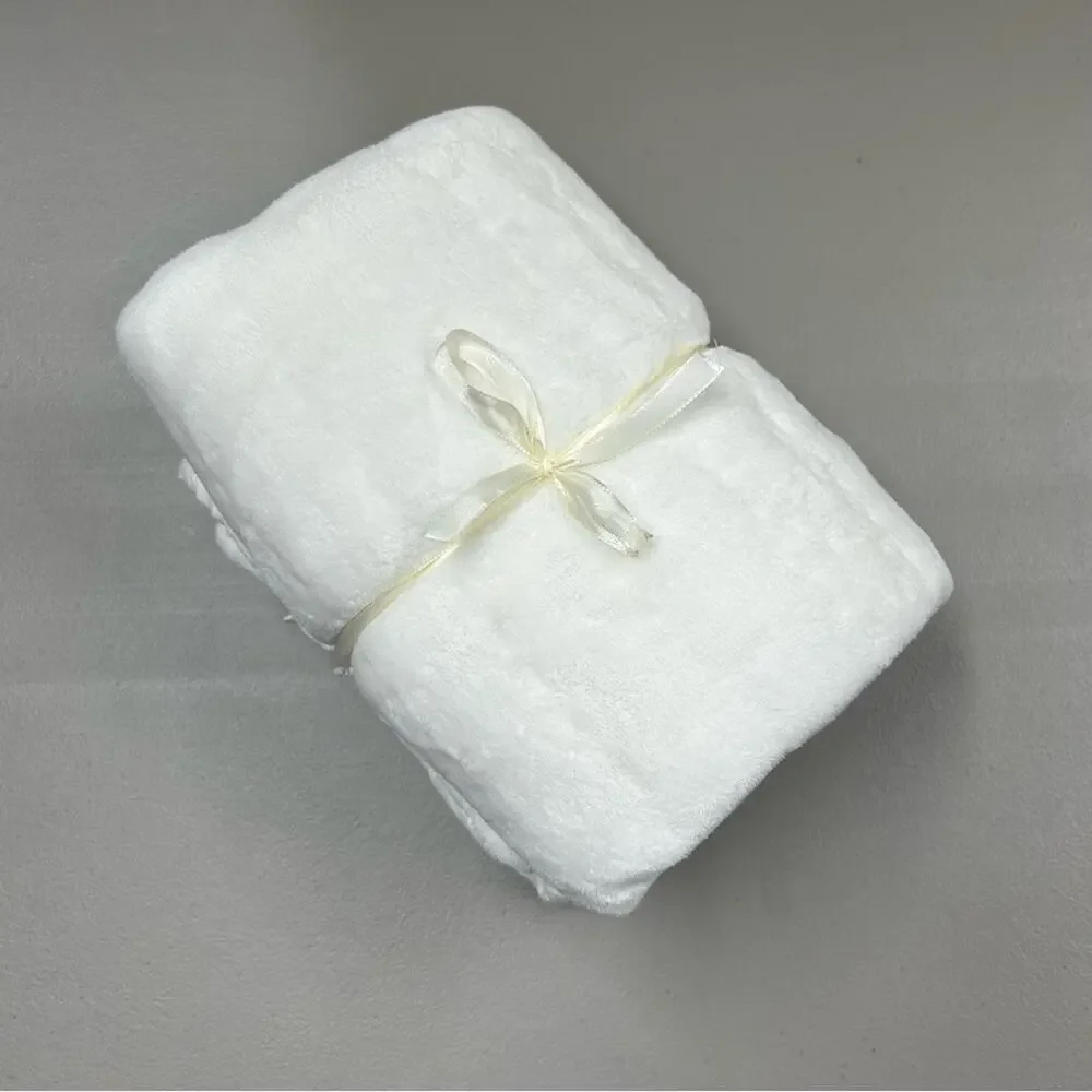 Pottery Barn Kids Cloud Pickstitch Pillow Sham Cover Ivory White Standard NEW